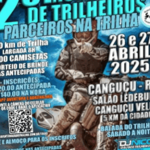 3º Encontro de trilheiros - Parceiros na Trilha